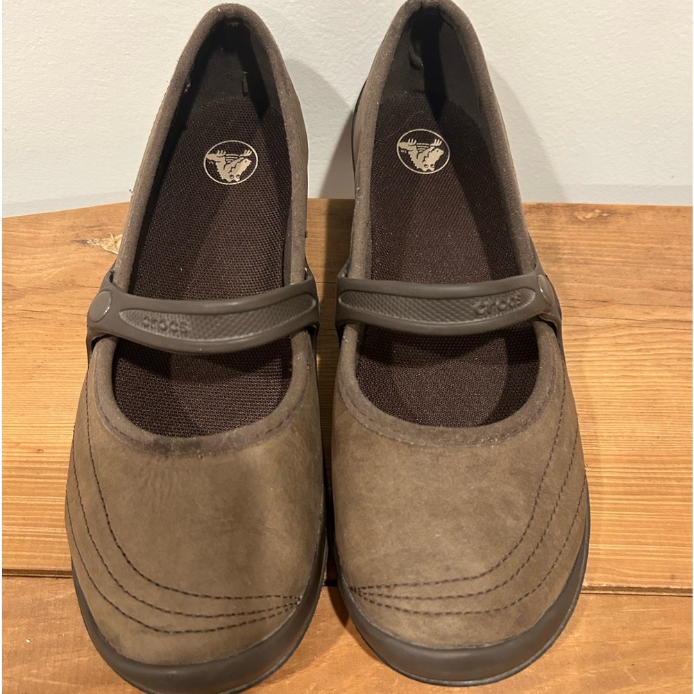 Crocs Mary Jane’s size 8.